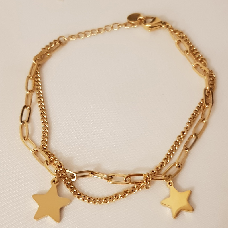 دستبند زنانه مدل ستاره 3204