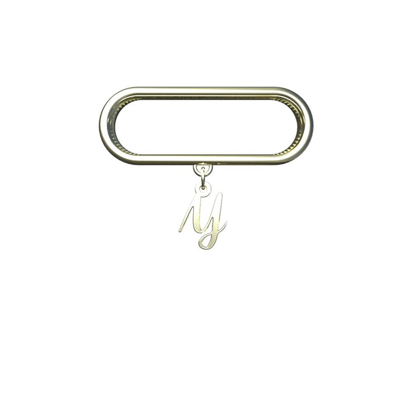 آویز ساعت طلا 18 عیار زنانه مدوپد مدل حرف y کد SE1-1513