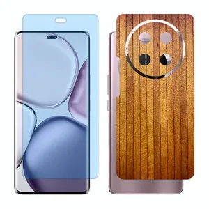 Glass Together model anti blue screen protector suitable for Honor X9c mobile phone with back cover sticker