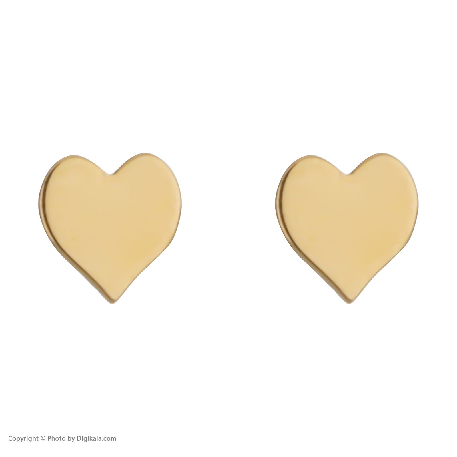 گوشواره طلا 18 عیار زنانه پرسته مدل WE50 -  - 2