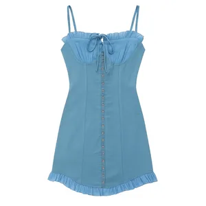 پیراهن یقه باز زنانه مدل ورونا