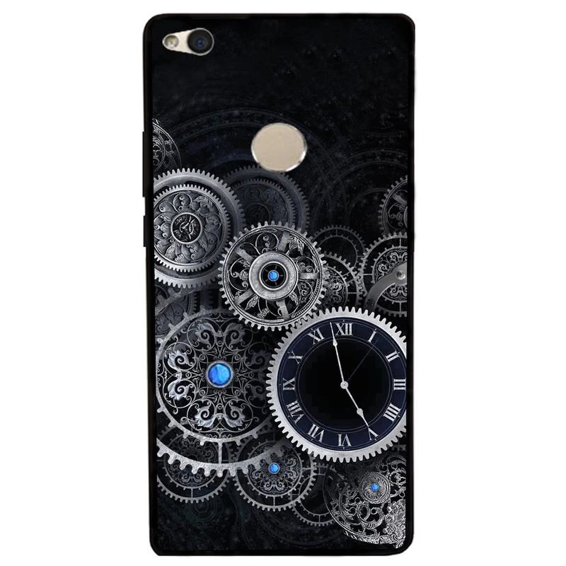 کاور مگافون طرح ساعت مدل 8161 مناسب برای  گوشی موبایل هوآوی P8 Lite 2017 