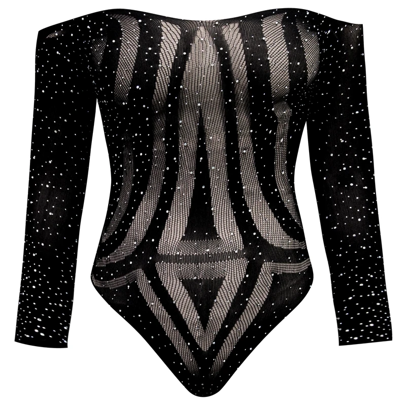 لباس خواب زنانه ماییلدا مدل نگین دار فانتزی کد 4860-7188 