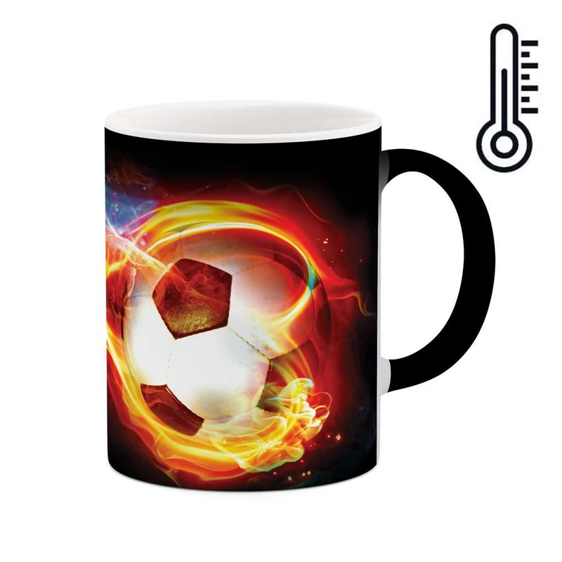 ماگ حرارتی کاکتی مدل توپ فوتبال کد mgh10046