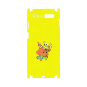 MAHOOT SpongeBob SquarePants-FullSkin Cover Sticker for Samsung Galaxy Z Flip