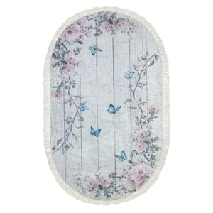 پادری طرح بیضی کد p2 سایز 50×80 سانتی متر