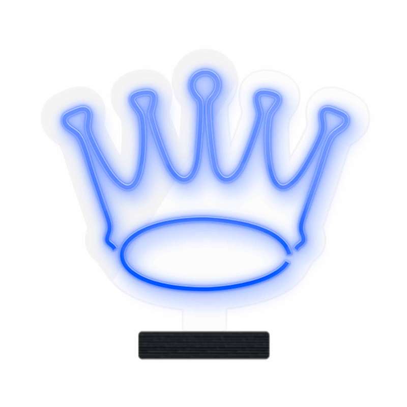 چراغ رومیزی ریموت دار مدل THRONE-GL_BL-GLASS