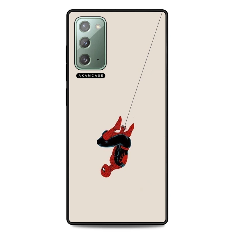کاور آکام مدل AMC-WSGN20-SPIDER MAN3 مناسب برای گوشی موبایل سامسونگ Galaxy Note 20