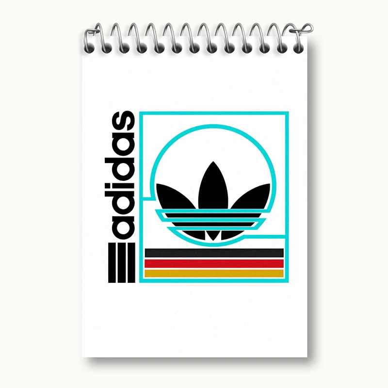 دفتر یادداشت 50 برگ خندالو طرح آدیداس (Adidas) کد N5118