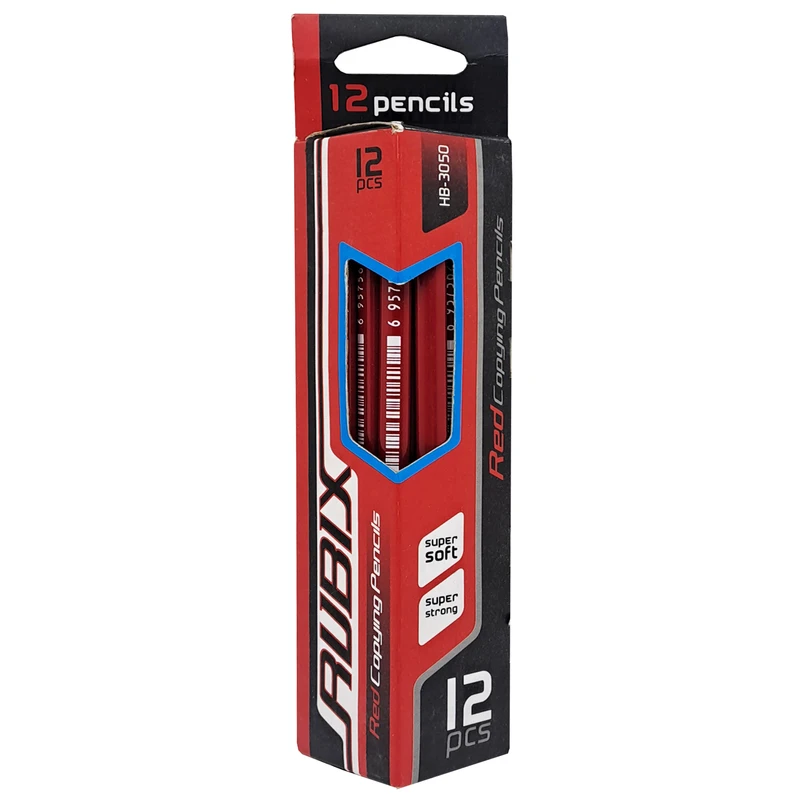 مداد قرمز روبیکس مدل بست بسته 12 عددی