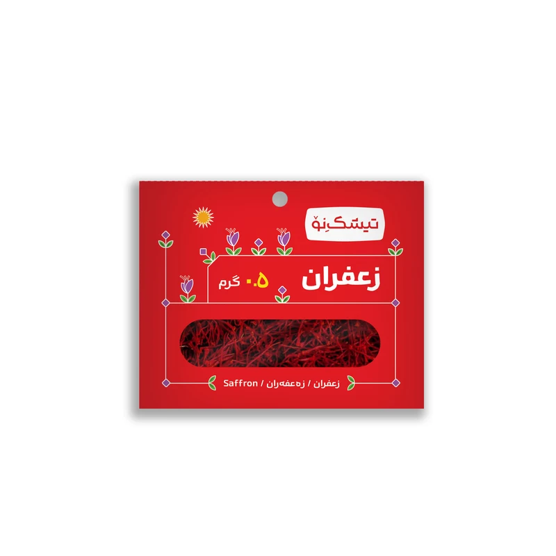 زعفران سرگل تیشک نو - 0.5 گرم
