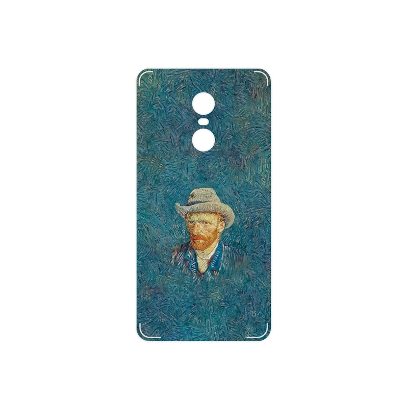 برچسب پوششی ماهوت مدل Self portrait with a gray felt hat مناسب برای گوشی موبایل شیائومی Redmi Note 4X