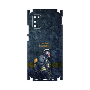 MAHOOT Firefighter-FullSkin Cover Sticker for Samsung Galaxy M02s