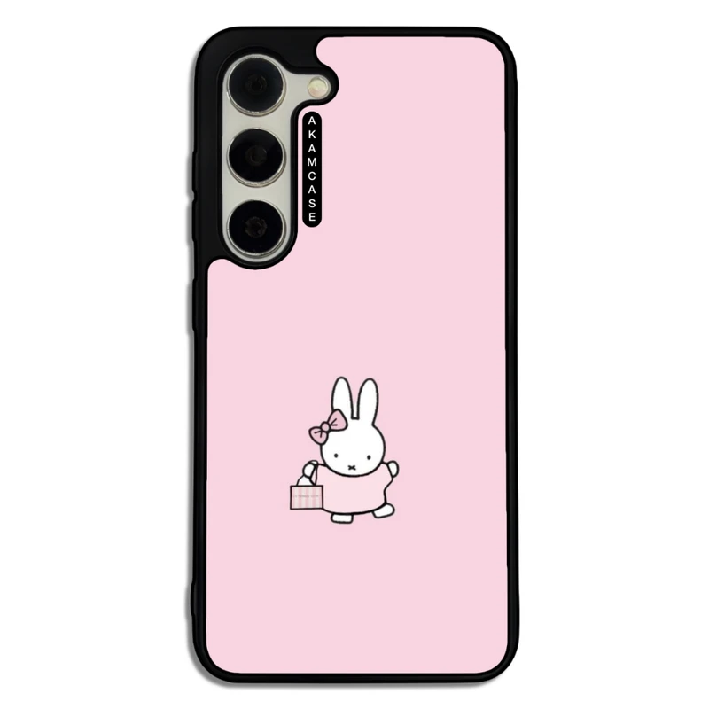 کاور آکام مدل AMC-WSGS23-BUNNY-18 مناسب برای گوشی موبایل سامسونگ Galaxy S23