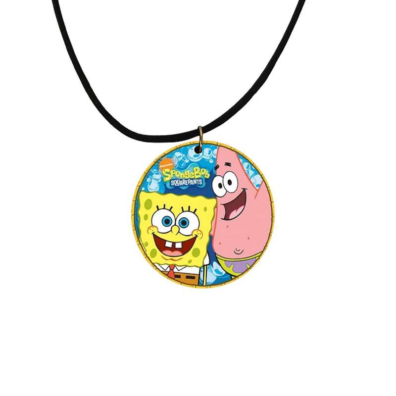 گردنبند دخترانه مدل پاتریک و باب اسفنجی کد 17 گردنبند دخترانه مدل پاتریک و باب اسفنجی کد 17