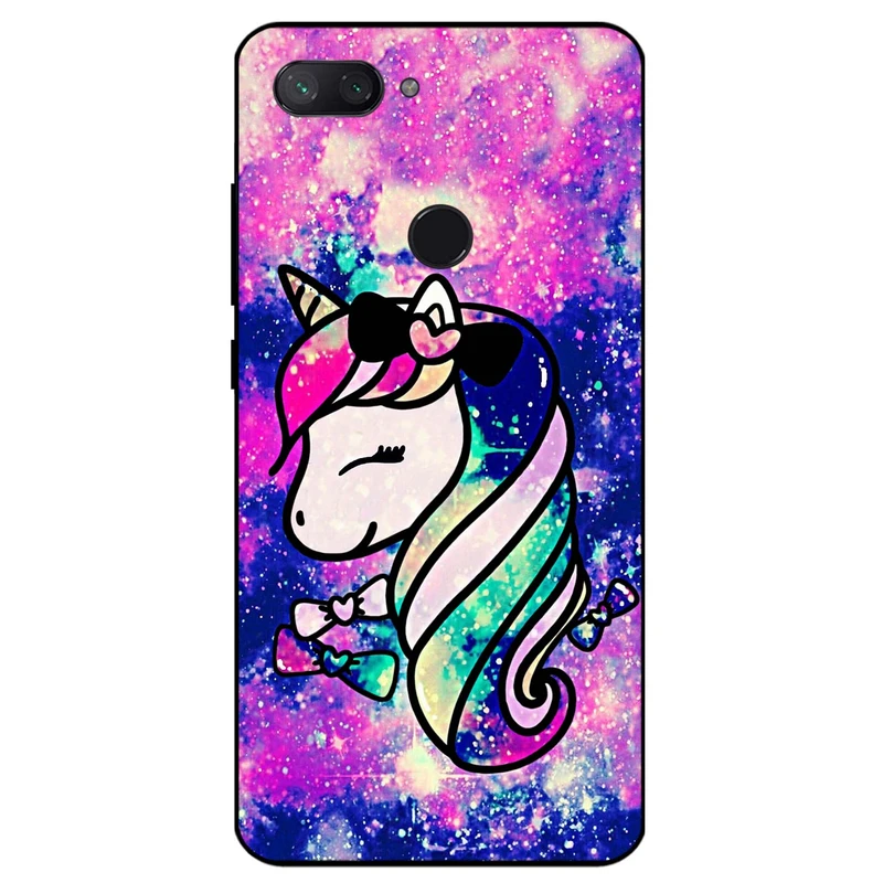 کاور مگافون طرح اسب شاخدار مدل 8226 مناسب برای گوشی موبایل شیائومی Mi 8 Lite       