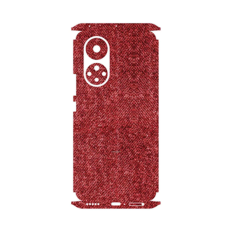 برچسب پوششی ماهوت مدل Fabric Texture 4-FullSkin مناسب برای گوشی موبایل آنر 50