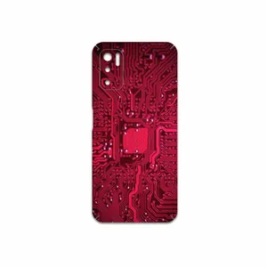 MAHOOT Red-Printed-Circuit-Board Cover Sticker for Xiaomi Poco M3 Pro 5G