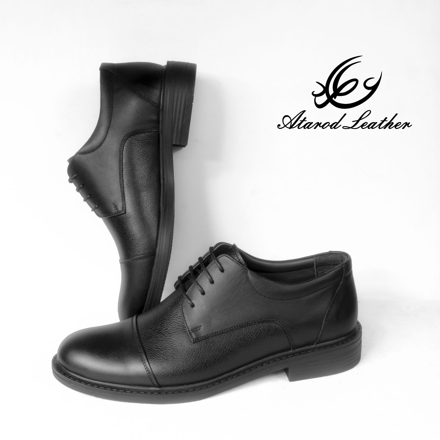 کفش روزمره مردانه چرم عطارد مدل چرم طبیعی کد SH81 -  - 12