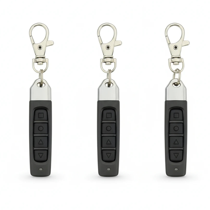 ریموت بلوتوثی دربازکن مدل black pencil کد۴۳۳ مگاهرتز بسته 3 عددی