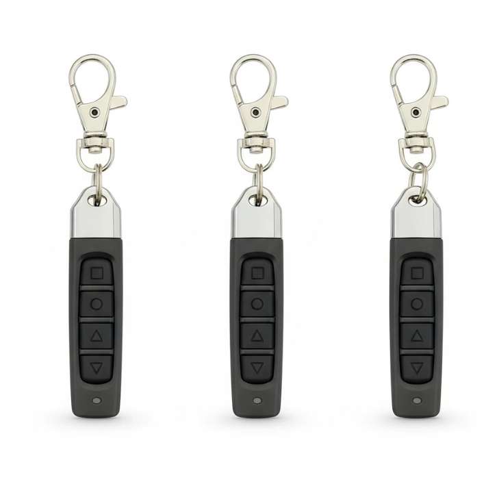 ریموت بلوتوثی دربازکن مدل black pencil کد۴۳۳ مگاهرتز بسته 3 عددی