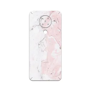 MAHOOT  Blanco-Pink-Marble Cover Sticker for Nokia 5.3