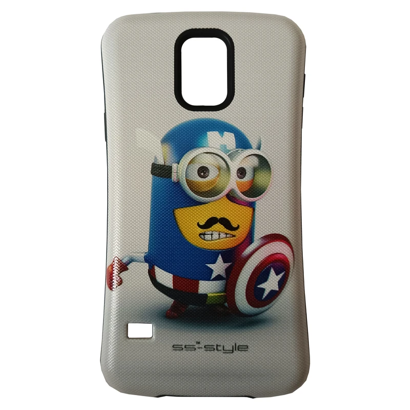 کاور مدل 360 درجه ضد ضربه کد 26-0 طرح مینیون ها مناسب برای گوشی موبایل سامسونگ Galaxy S5