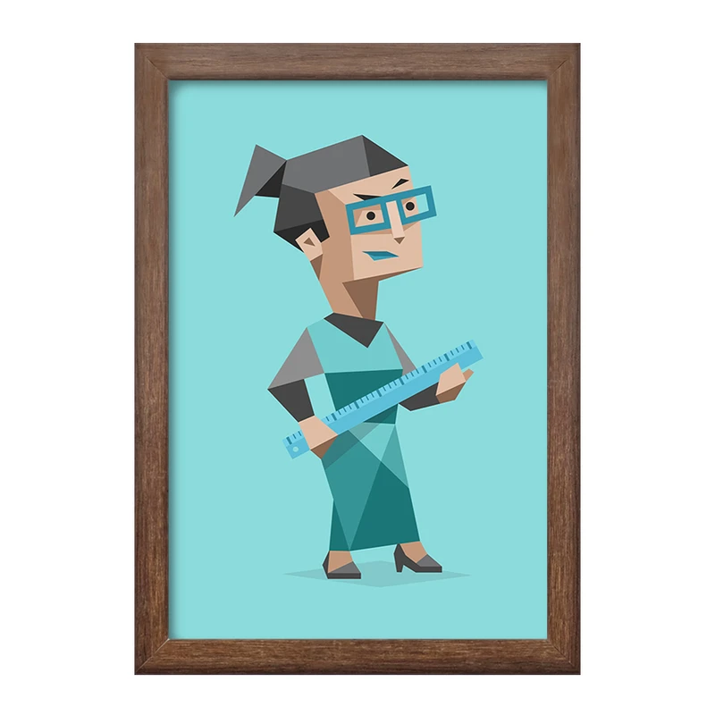 تابلو خندالو طرح تایپ شخصیتی مجری ESTJ  کد 7707