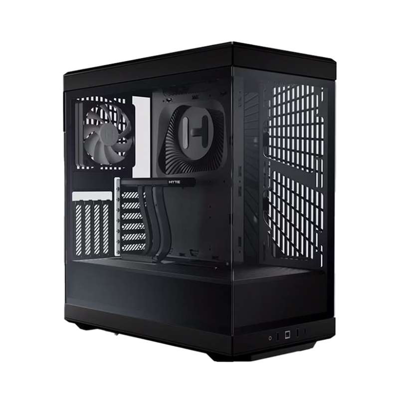 کیس کامپیوتر هایت مدل Y40 Pitch Black کیس کامپیوتر هایت مدل Y40 Pitch Black
