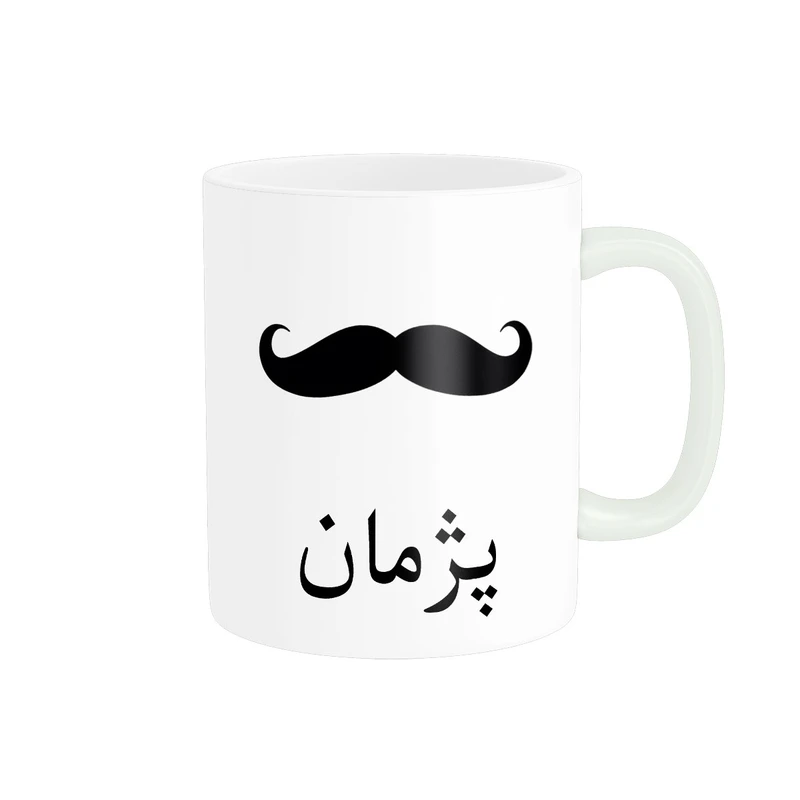 ماگ ناریکو مدل لیوان شخصی طرح اسم پژمان کد 014249