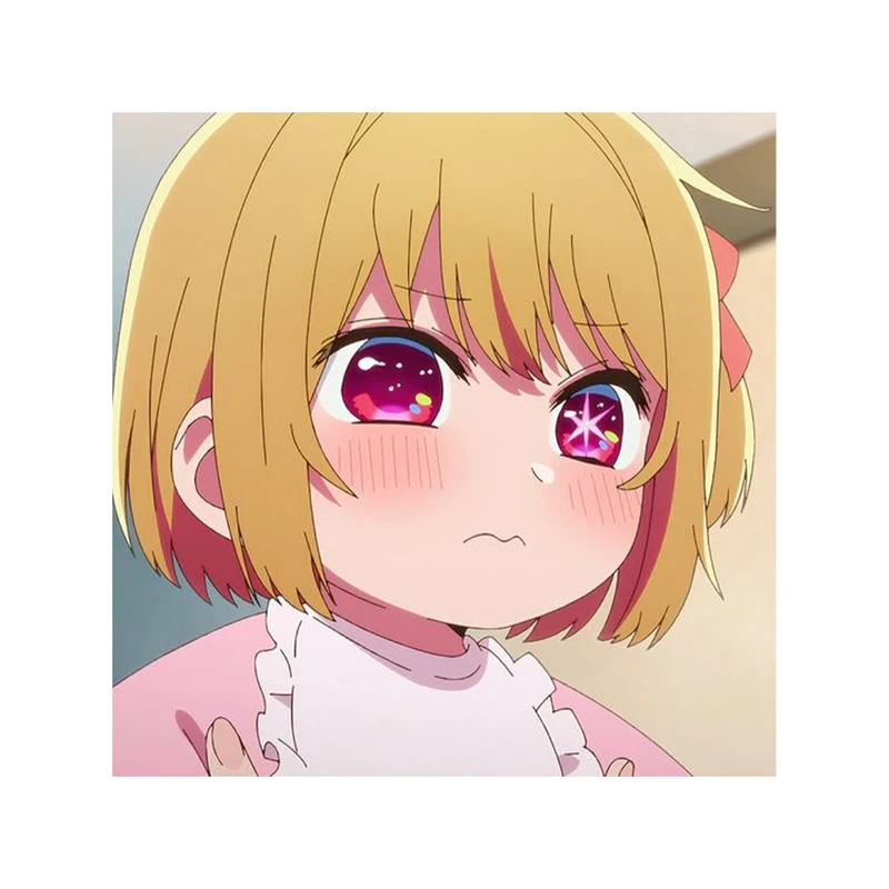 استیکر لپ تاپ و موبایل مدل انیمه طرح اوشی نو کو روبی هوشینو oshi no ko Ruby Hoshino کد 1164