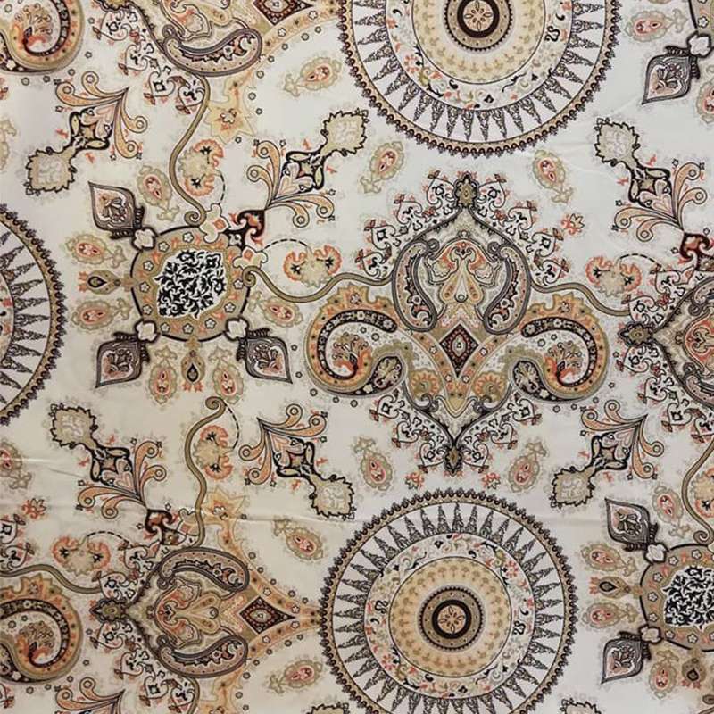 پارچه ملحفه مدل طوبی طرح ترمه