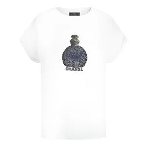 تی شرت آستین کوتاه زنانه شانل کد 2023