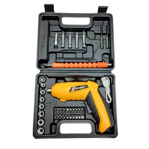پیچ گوشتی شارژی اینتیمکث کد 09088 مجموعه 47 عددی