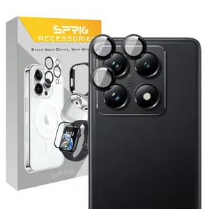 Sprig Ring Metal Camera Lens Protector For Xiaomi Mi 14T