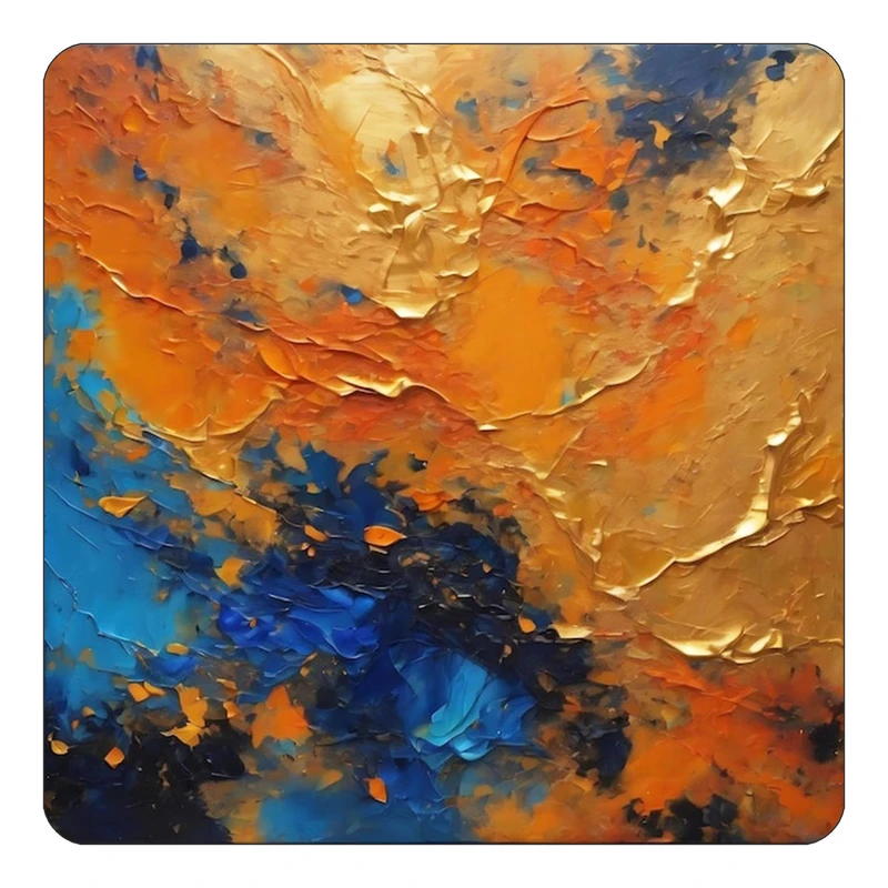 مگنت کاکتی طرح نقاشی رنگ روغن مدل mp70672