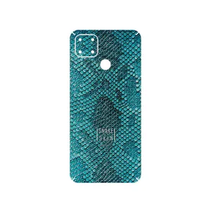 MAHOOT Blue Snake Skin Cover Sticker for Realme C25s