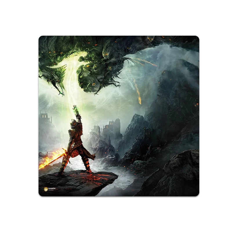 ماوس پد هومرو مدل NX119 طرح بازی Dragon Age سایز 40x40 سانتی متر