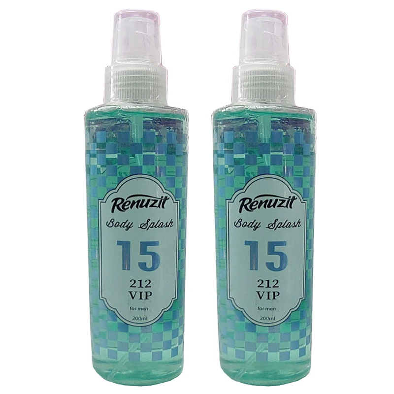 	 بادی اسپلش زنانه رینوزیت مدل 212 vip حجم 200 میلی لیتر مجموعه 2 عددی 