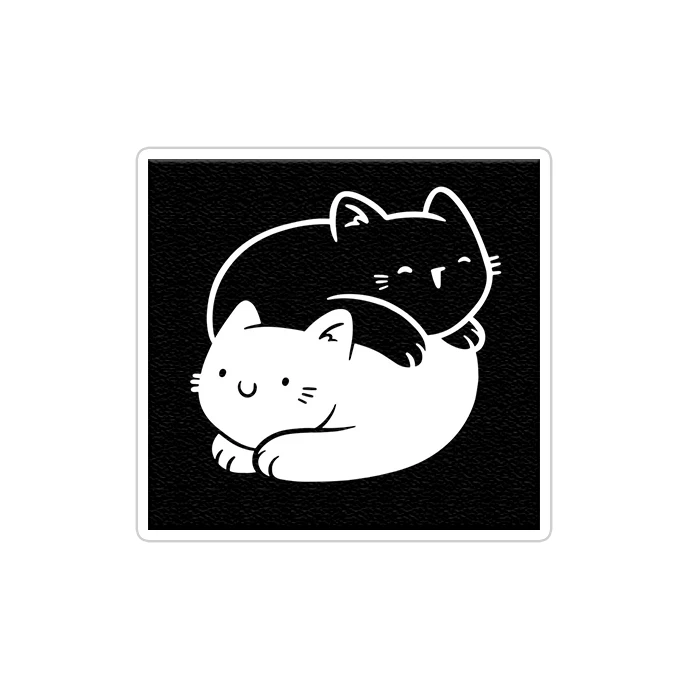 استیکر تزئینی موبایل و تبلت ماسا دیزاین مدل AS131 CAT