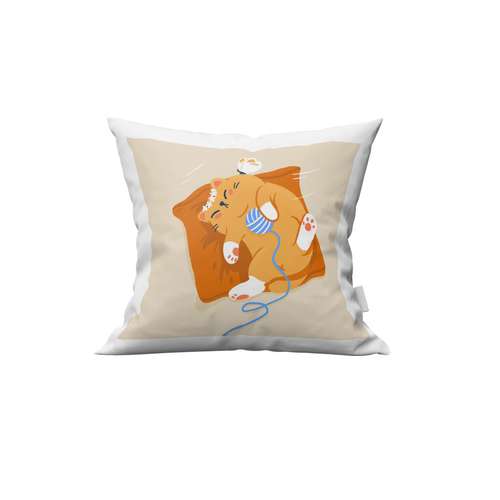 کاور کوسن طرح گربه فانتزی مدل K578