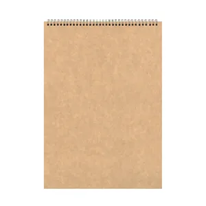 دفتر آبرنگ 10برگ مدل کتان طرح کرافت کد A3