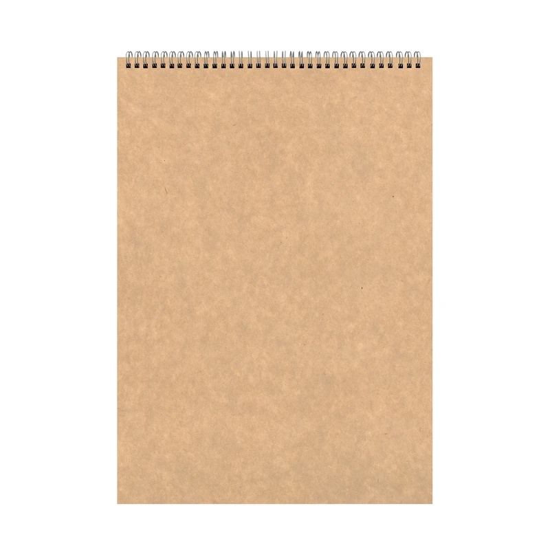 دفتر آبرنگ 10برگ مدل کتان طرح کرافت کد A3