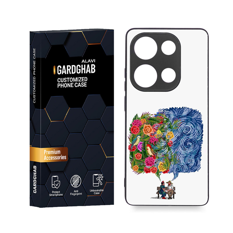 کاور گارد قاب علوی مدل دور ژله ای مناسب برای گوشی موبایل شیائومی Poco M6 Pro 4G