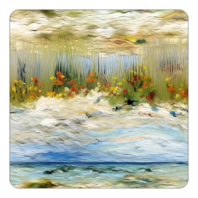 مگنت کاکتی طرح نقاشی رنگ روغن مدل mp69891