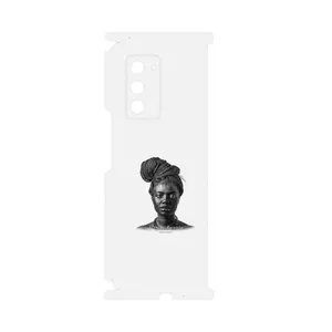 MAHOOT Portrait of an African Woman-FullSkin Cover Sticker for Samsung Galaxy Z FOLD 2