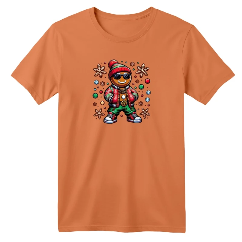 تی شرت آستین کوتاه بچگانه مدل کریسمسی کد 08