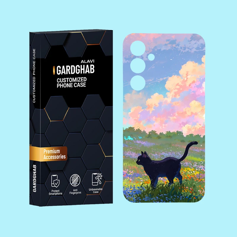 کاور گارد قاب علوی مدل حیوانات مناسب برای گوشی موبایل سامسونگ Galaxy A55