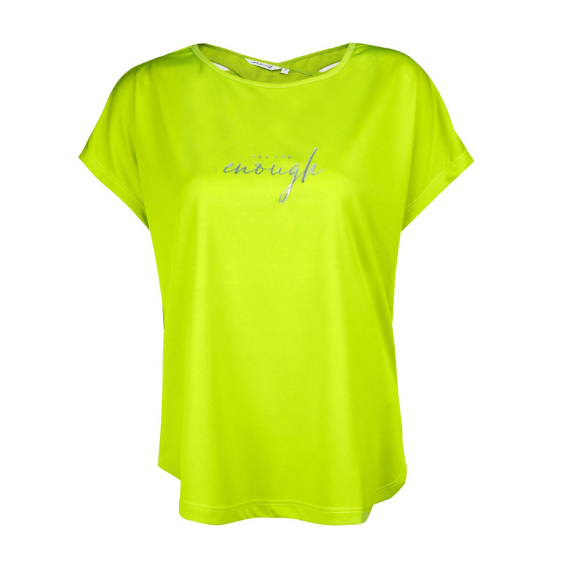 تی شرت آستین کوتاه ورزشی زنانه جوتی جینز کد 1551116 رنگ سبز روشن