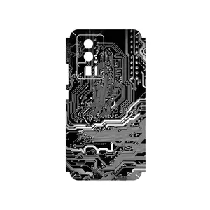 MAHOOT Black_Printed_Circuit_Board Cover Sticker for Xiaomi Poco F5 Pro